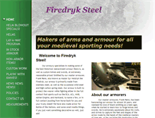 Tablet Screenshot of firedryksteel.com